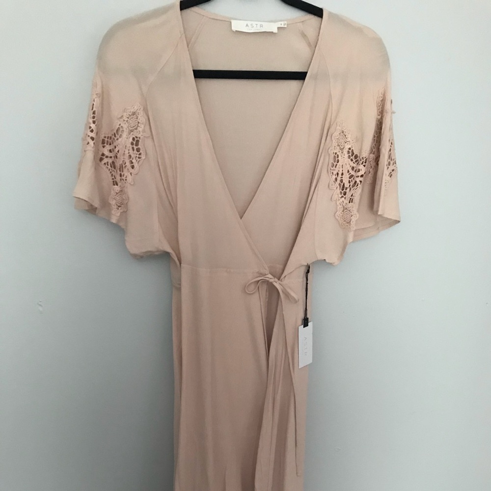 NWT - ASTR Midi Wrap Dress